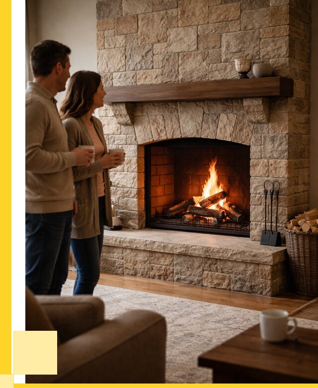 Каменные камины на заказ в Южноуральске от 196848 р. | ЭриданЖрк