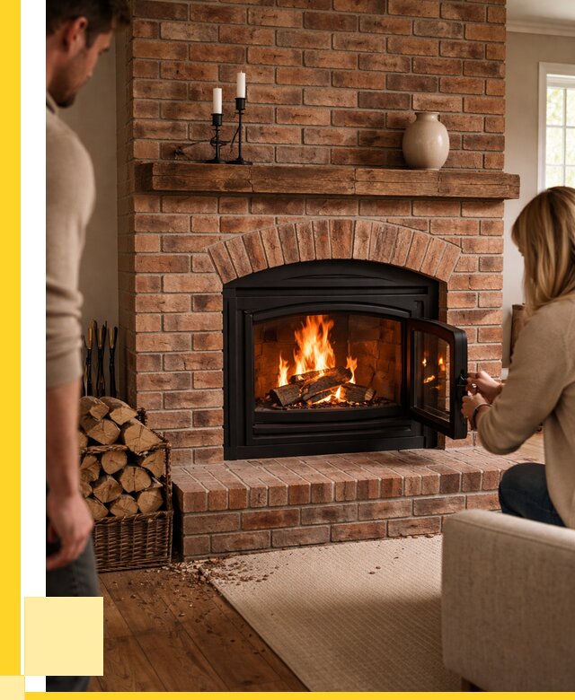 Кирпичные камины под ключ в Южноуральске от 164040 р. | ЭриданЖрк