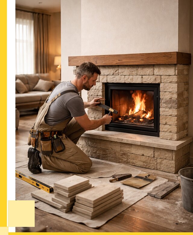 Строительство каминов в Южноуральске от 164040 р., ЭриданЖрк - под ключ