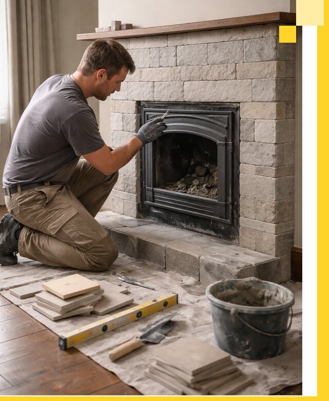 Профессиональный ремонт каминов в Южноуральске восстановление и сервис