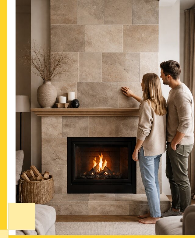 Облицовка каминов керамогранитом в Южноуральске от 4921 р. | ЭриданЖрк