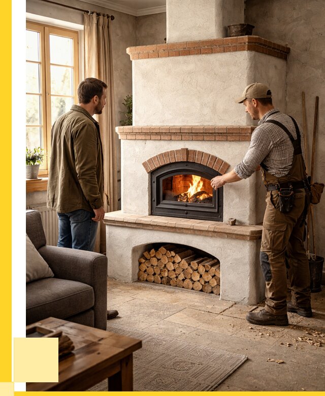 Печи камины в Южноуральске: кирпичные, изразцовые от 65616 р. | ЭриданЖрк