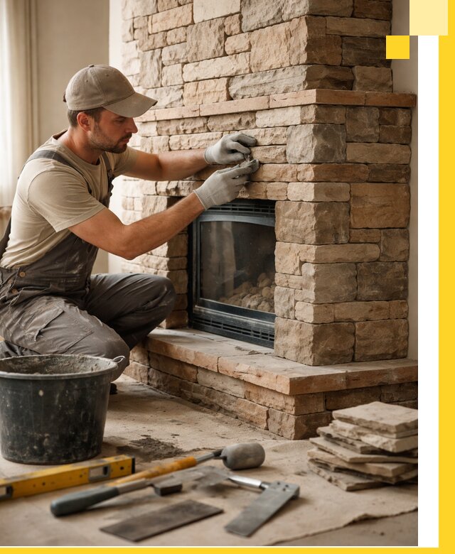 Проектирование и установка печей-каминов под ключ в Южноуральске