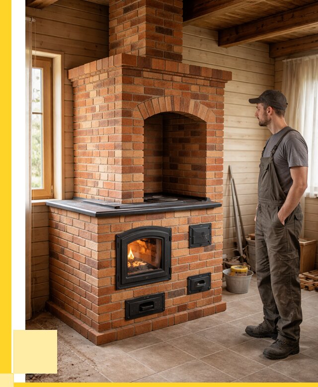 Кирпичные печи в Южноуральске: купить от 164040 р. | ЭриданЖрк