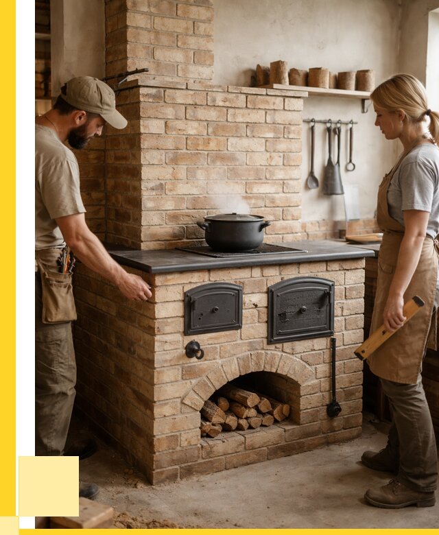 Варочно отопительные печи в Южноуральске от 98424 р. | ЭриданЖрк