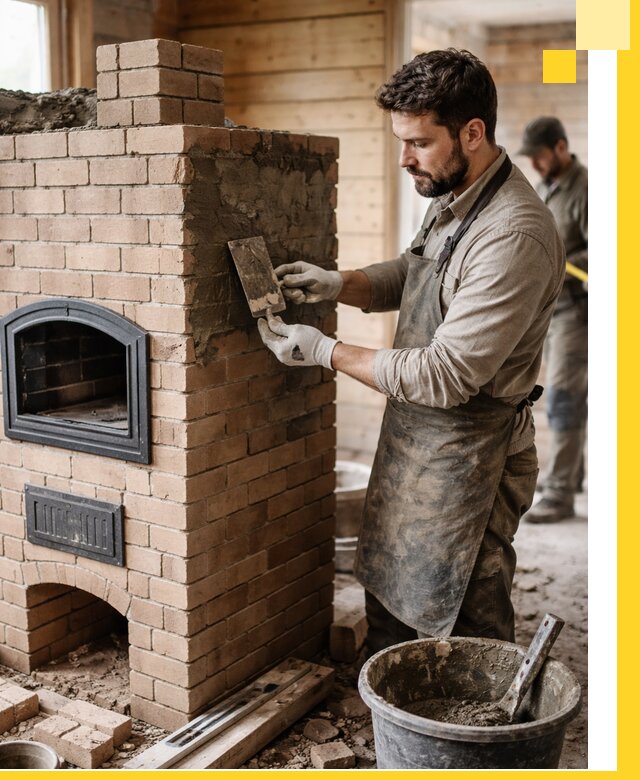 Изготовление и установка печей-шведок под ключ в Южноуральске