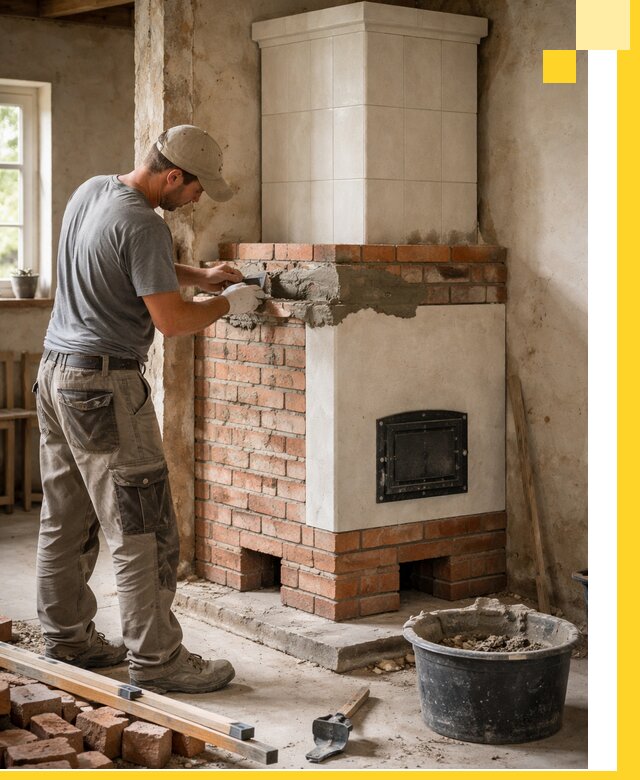 Изготовление и установка печей-голландок под ключ в Южноуральске