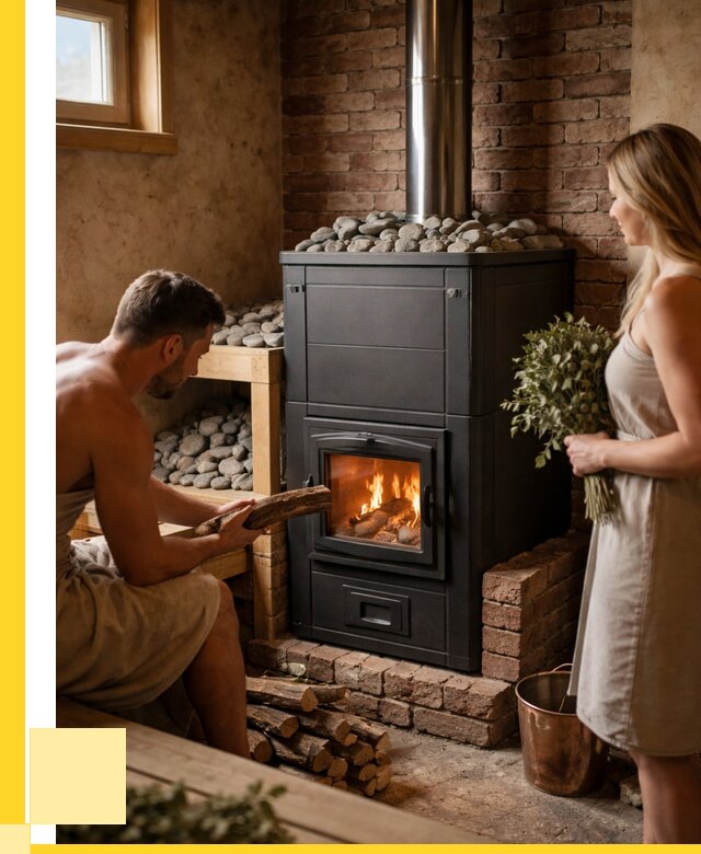 Кирпичная печь для бани на заказ в Южноуральске от 60148 р. | ЭриданЖрк