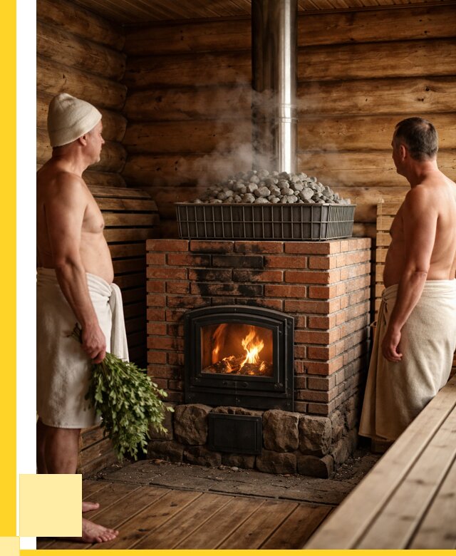 Печи для парной в Южноуральске под ключ от 71084 р. - ЭриданЖрк