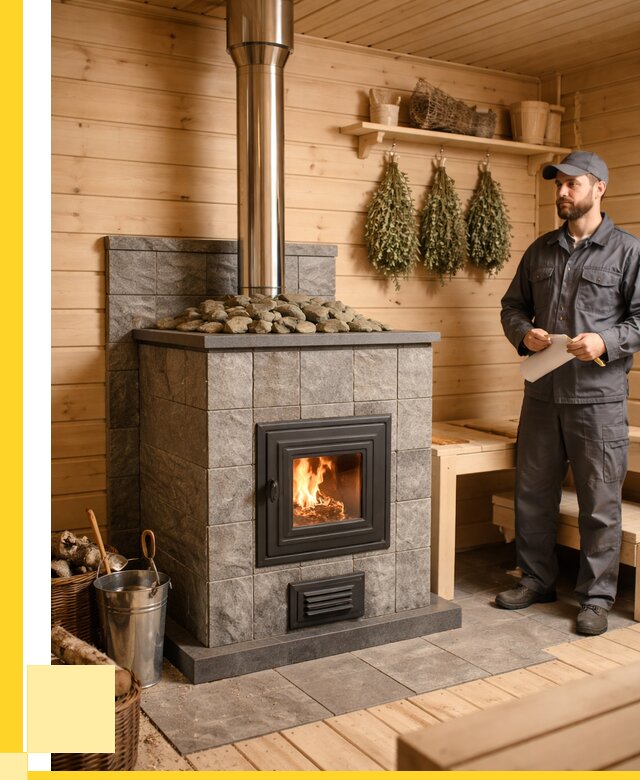 Печи для бани под ключ в Южноуральске от 131232 р. | ЭриданЖрк