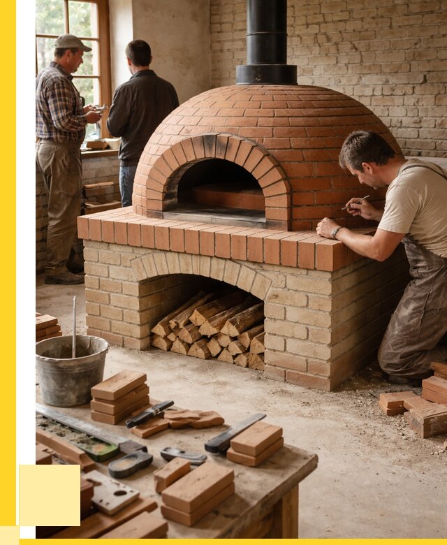 Помпейская печь дровяная для пиццы в Южноуральске | ЭриданЖрк от 218720 р.