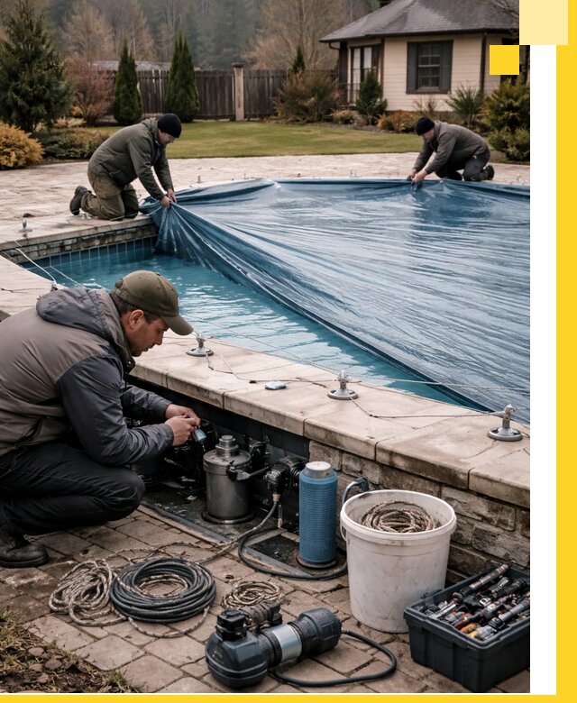 Консервация бассейнов в Южноуральске: подготовка к длительному хранению