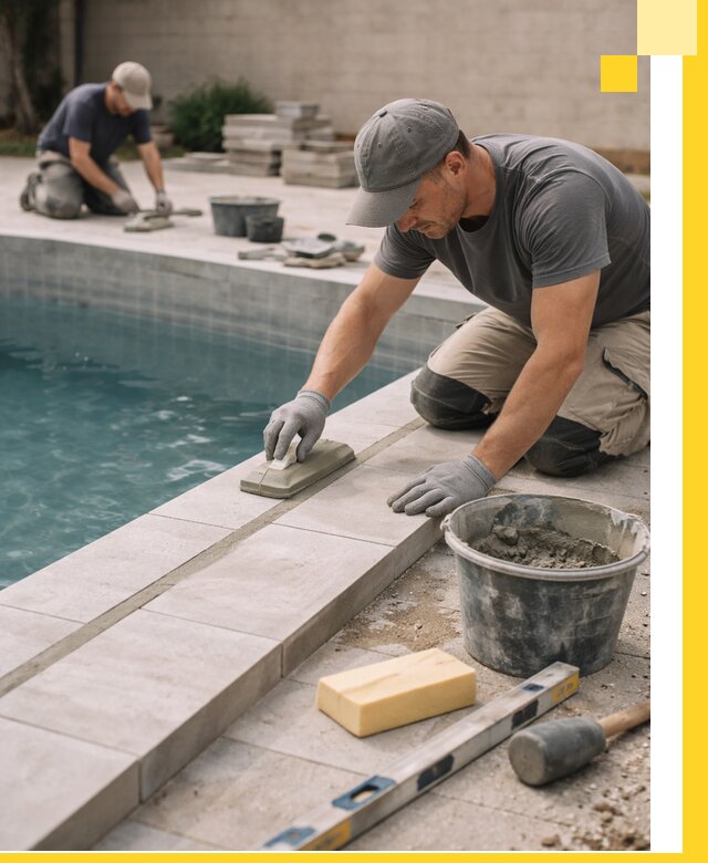 Отделка бассейнов в Южноуральске: декоративная отделка и гидроизоляция