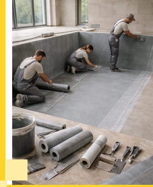 Гидроизоляция бассейнов в Южноуральске от 2187 р., ЭриданЖрк