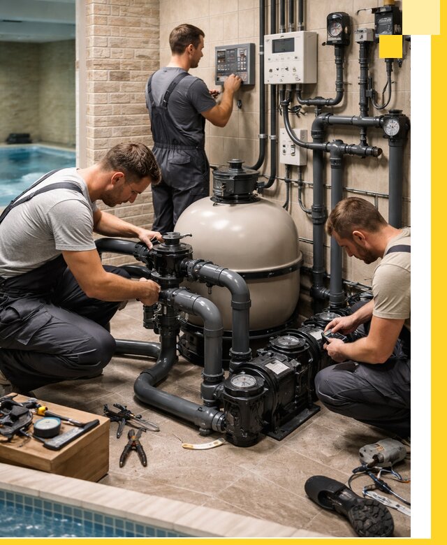 Комплексное оборудование для бассейнов под ключ в Южноуральске