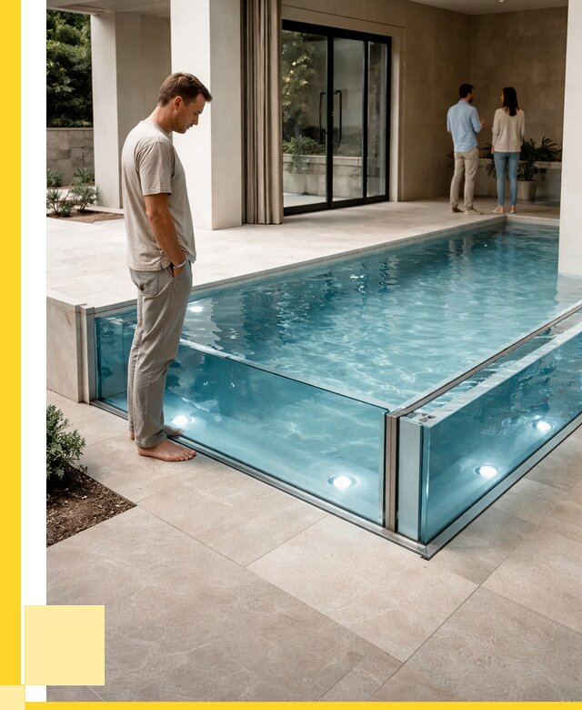 Стеклянные бассейны в Южноуральске от 1312320 р. | ЭриданЖрк — мозаика