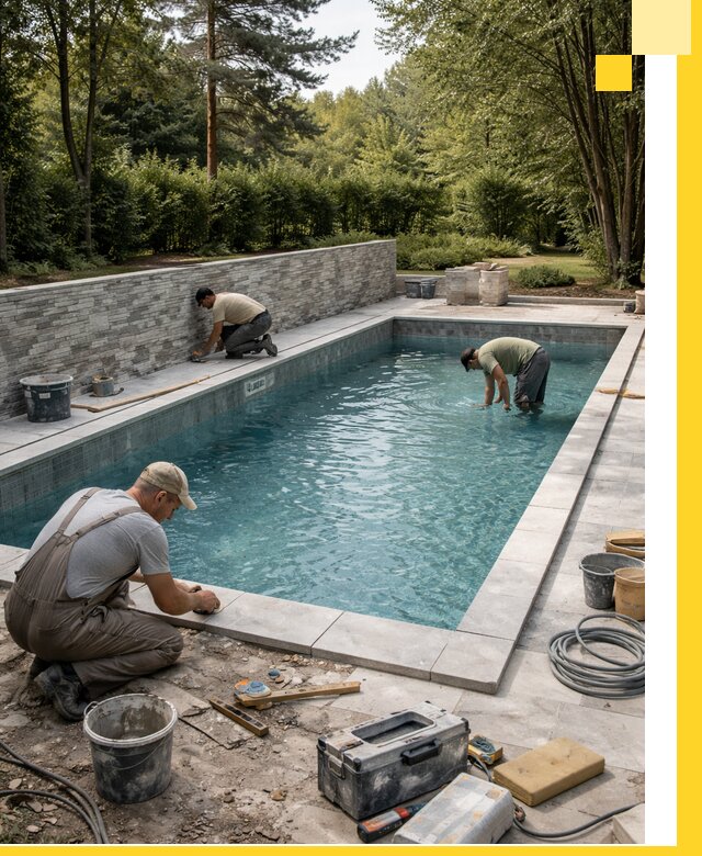 Проектирование и строительство частных бассейнов в Южноуральске