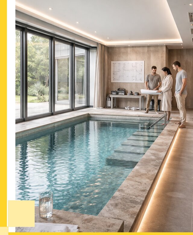 Закрытые бассейны под ключ в Южноуральске от 2734000 р. | ЭриданЖрк