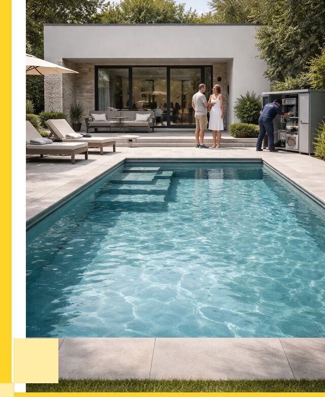 Бассейн в доме в Южноуральске под ключ от 1312320 р. | ЭриданЖрк