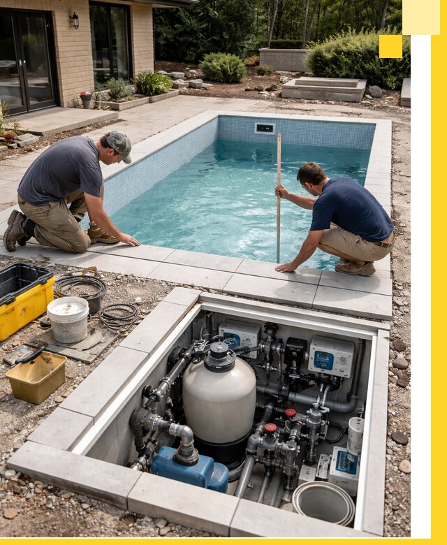 Строительство качественных домашних бассейнов под ключ в Южноуральске