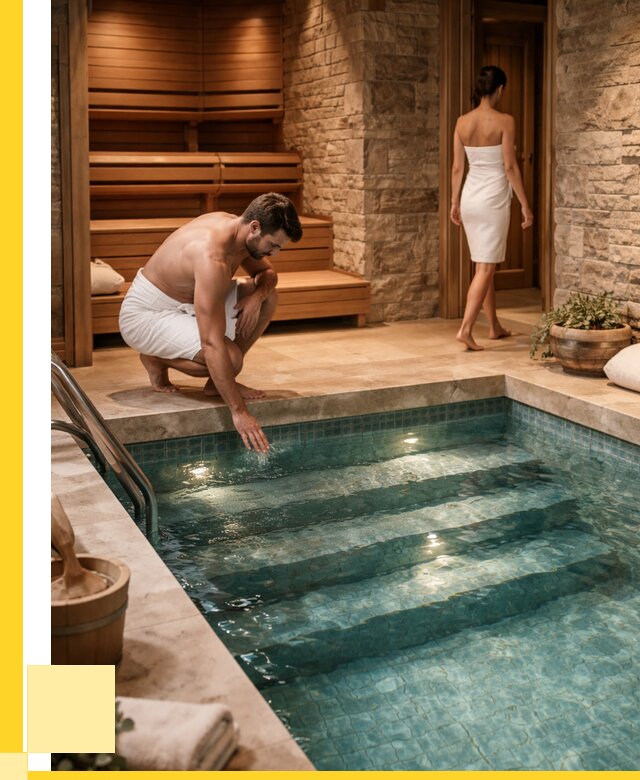 Сауна с бассейном под ключ в Южноуральске от 131232 р., ЭриданЖрк