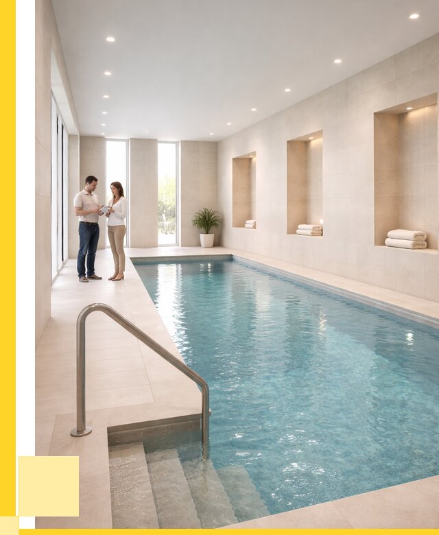 Бассейны в помещении под ключ в Южноуральске от 1640400 р. | ЭриданЖрк