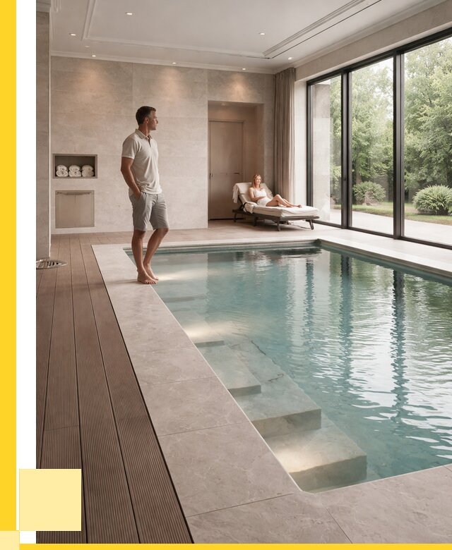 Бассейны в коттедже под ключ в Южноуральске от 1312320 р. | ЭриданЖрк