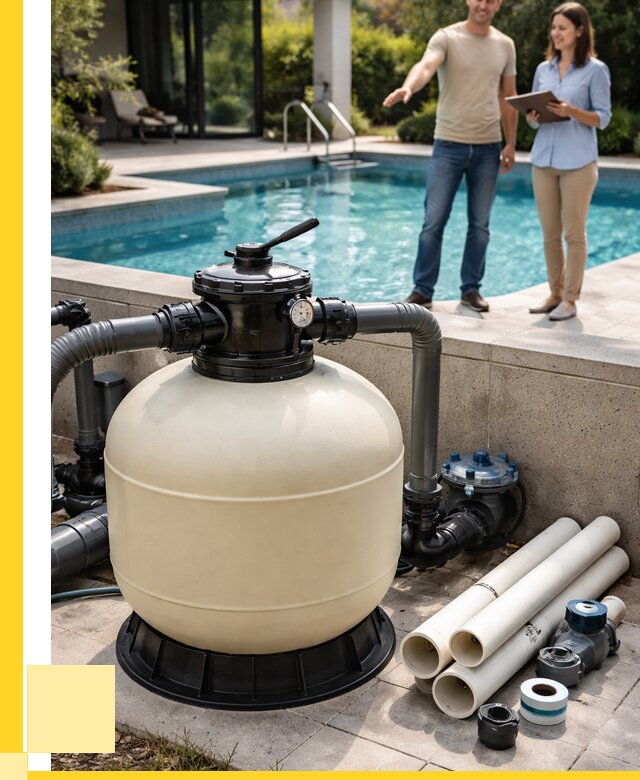 Песочные фильтры для бассейнов в Южноуральске от 19685 р., ЭриданЖрк