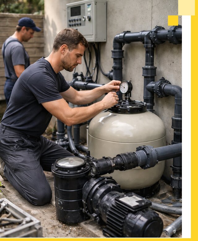 Поставка и монтаж фильтровального оборудования для бассейнов в Южноуральске