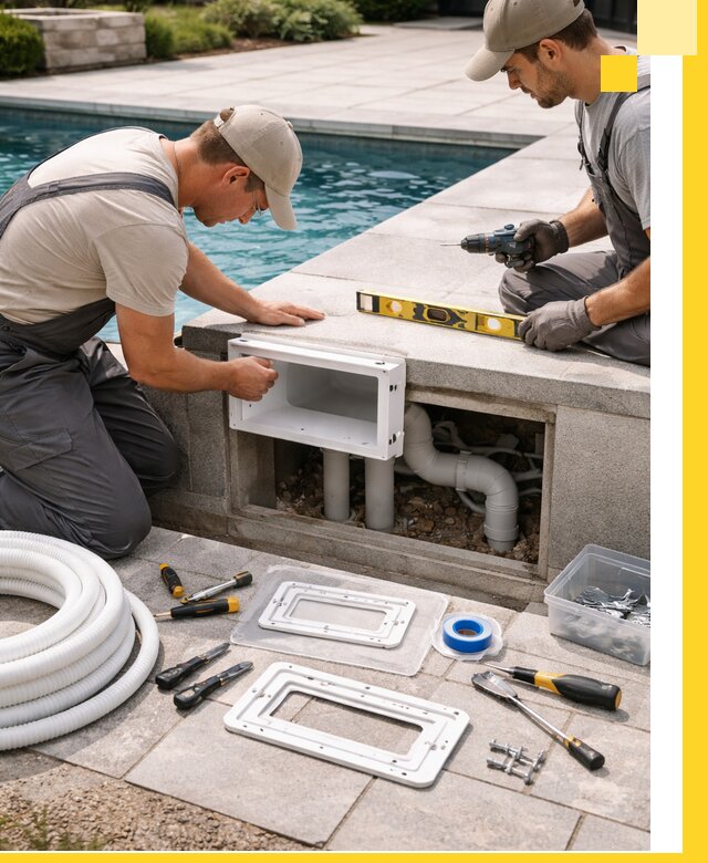 Поставка и установка скиммеров для бассейнов в Южноуральске