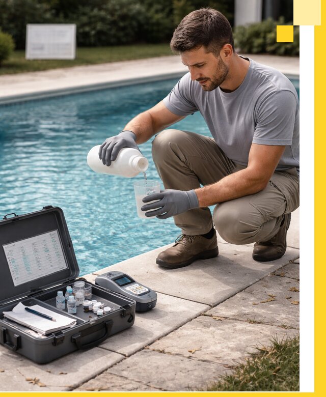 Профессиональная дезинфекция воды в бассейне в Южноуральске