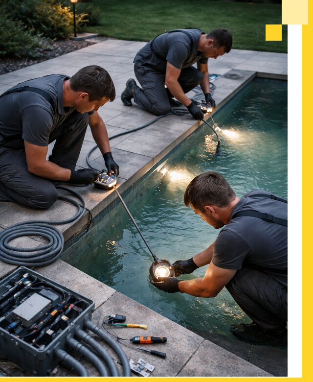 Профессиональное освещение бассейнов в Южноуральске: дизайн и монтаж