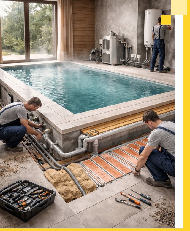 Проектирование и строительство тёплых бассейнов в Южноуральске