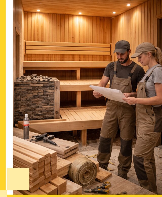 Строительство саун в Южноуральске под ключ от 273400 р., ЭриданЖрк