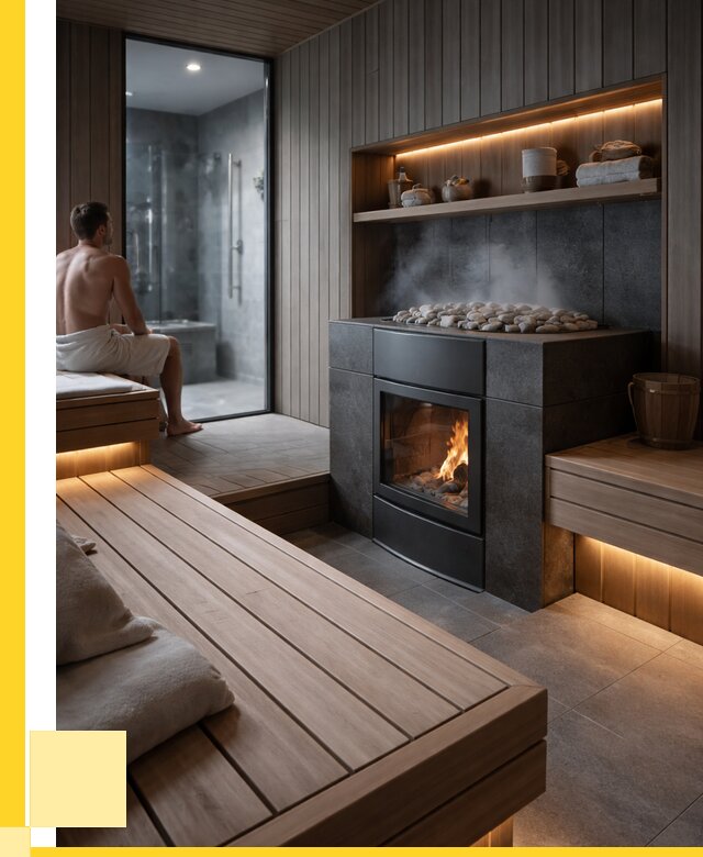 Проект сауны в частном доме в Южноуральске от 38276 р. | ЭриданЖрк