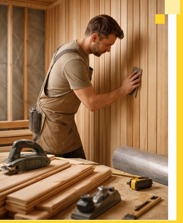 Профессиональная отделка саун и парных под ключ в Южноуральске