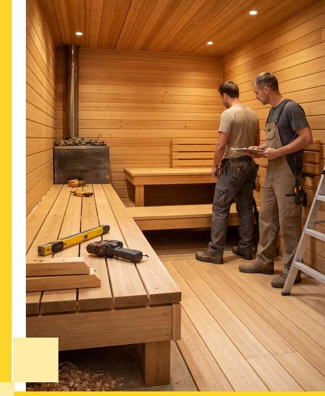 Отделка бань и саун в Южноуральске по цене от 4921 р. | ЭриданЖрк