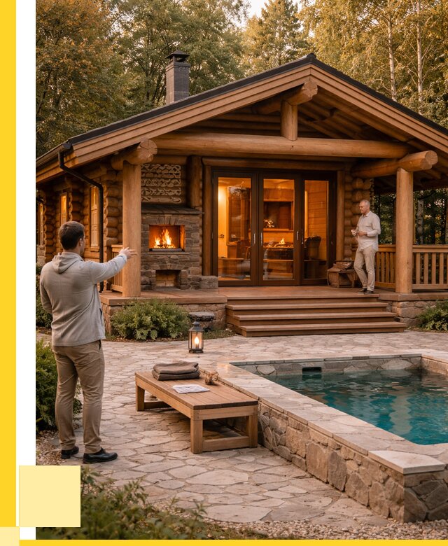 Проекты бань и хамам в Южноуральске от 27340 р. | ЭриданЖрк