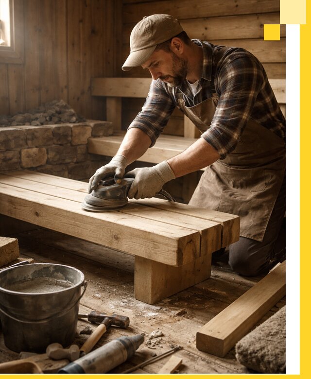 Ремонт бань под ключ в Южноуральске с гарантией качества и сроков