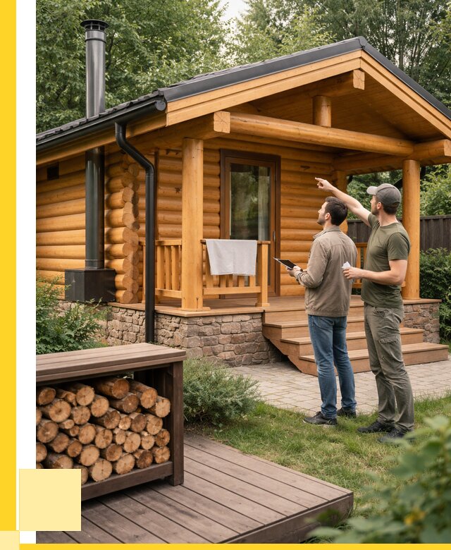 Бани для дачи под ключ в Южноуральске от 273400 р. | ЭриданЖрк