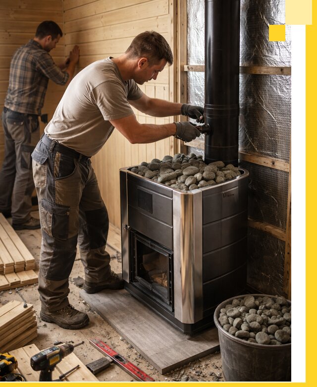 Проектирование и строительство парилок для бани в Южноуральске под ключ