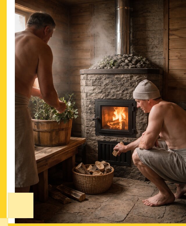 Банные печи под ключ в Южноуральске от 49212 р. | ЭриданЖрк кирпичная