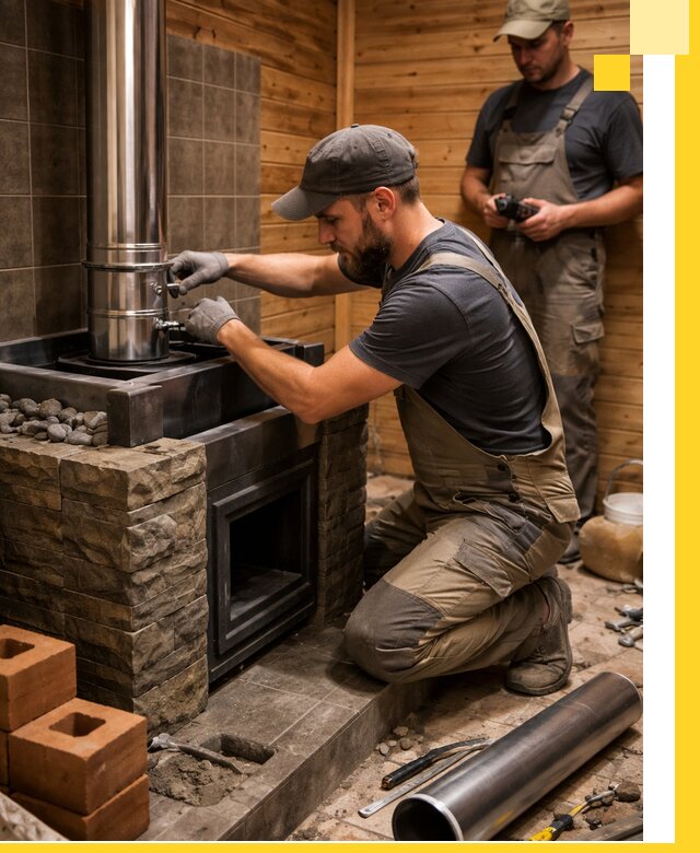 Изготовление и установка банных печей под ключ в Южноуральске