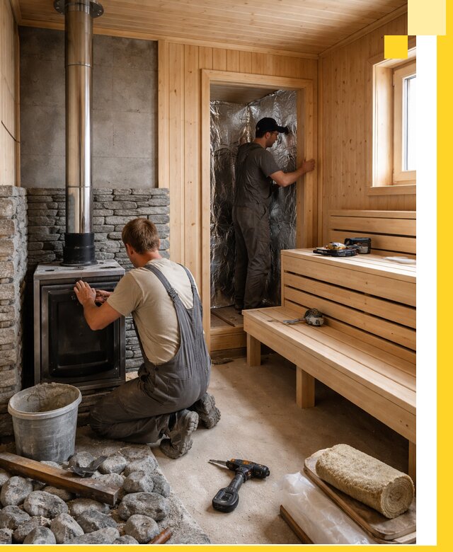 Строительство и изготовление бань под ключ в Южноуральске