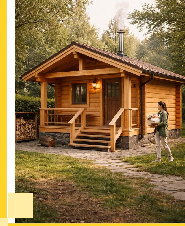 Купить баню под ключ в Южноуральске от 710840 р. | ЭриданЖрк