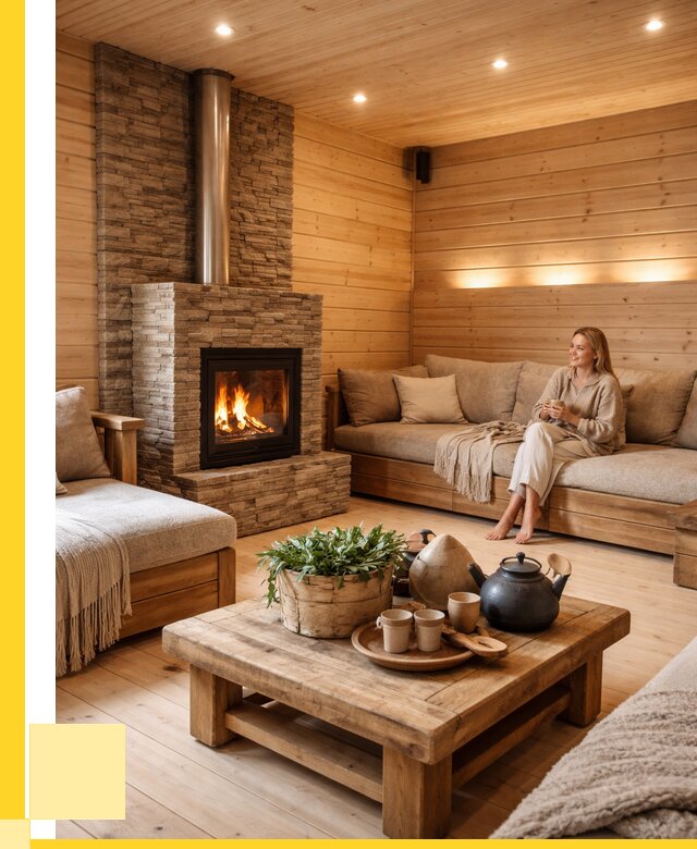 Проект бани с комнатой отдыха в Южноуральске от 38276 р. | ЭриданЖрк