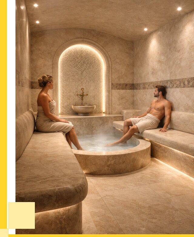 Хамам под ключ в Южноуральске от 874880 р., строительство ЭриданЖрк