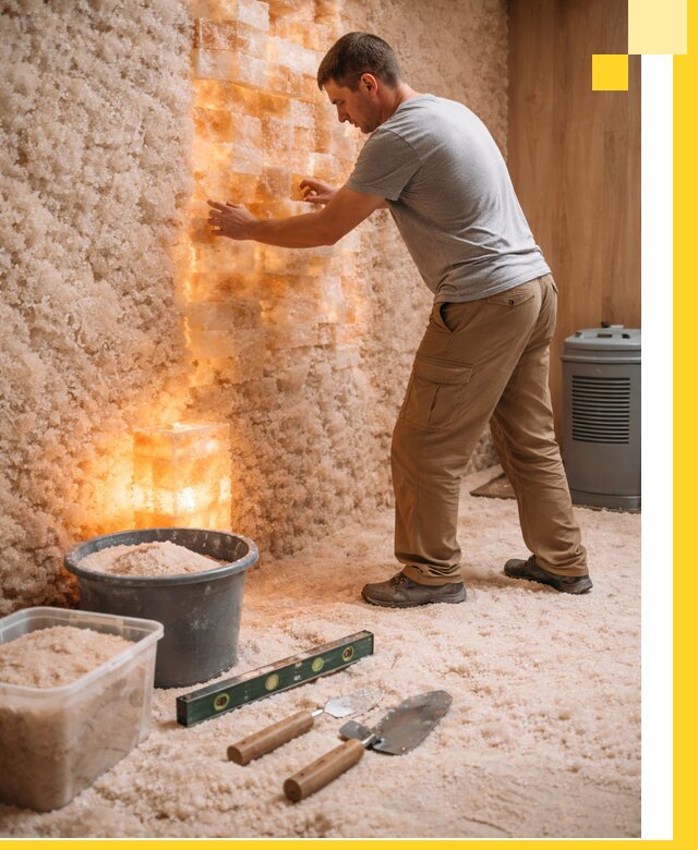 Проектирование и монтаж соляных комнат в Южноуральске под ключ