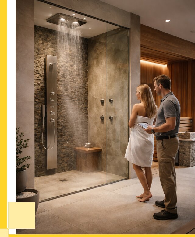 Купить душ впечатлений для дома в Южноуральске от 92956 р. | ЭриданЖрк